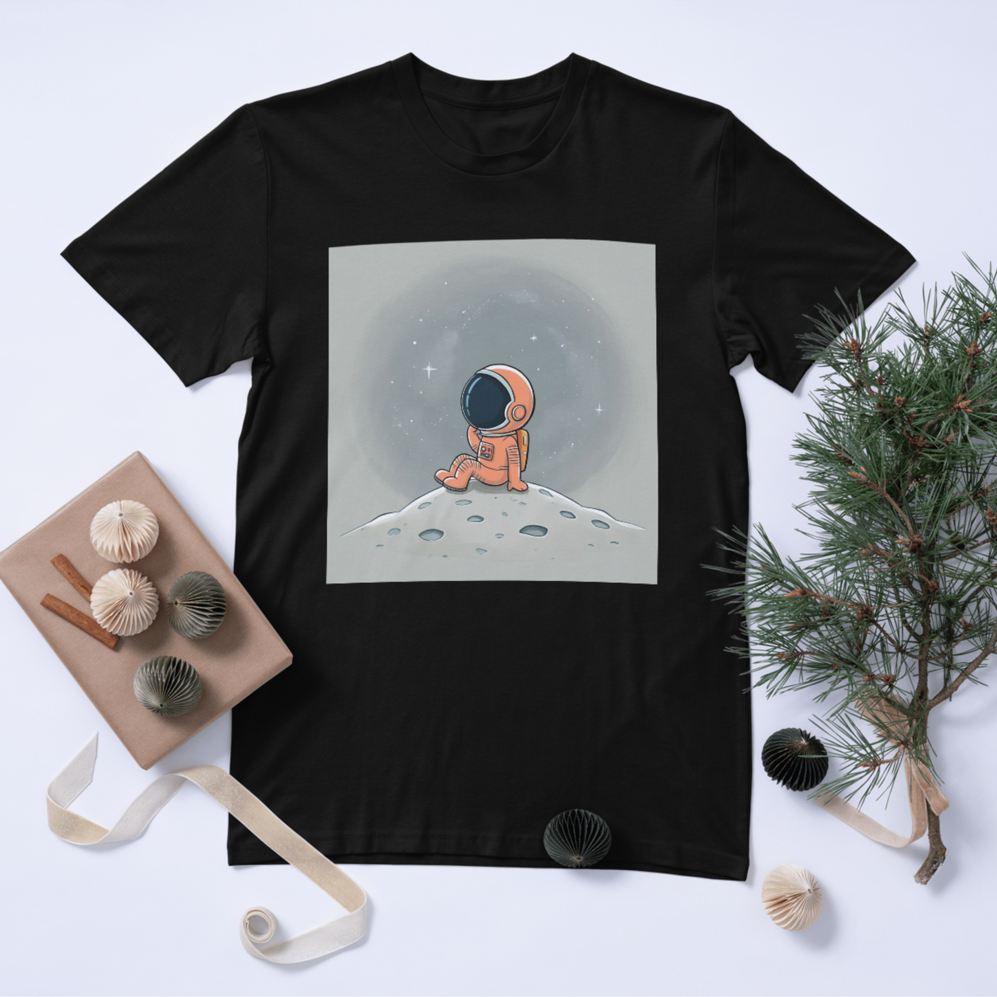 Lunar Chill Black Tee