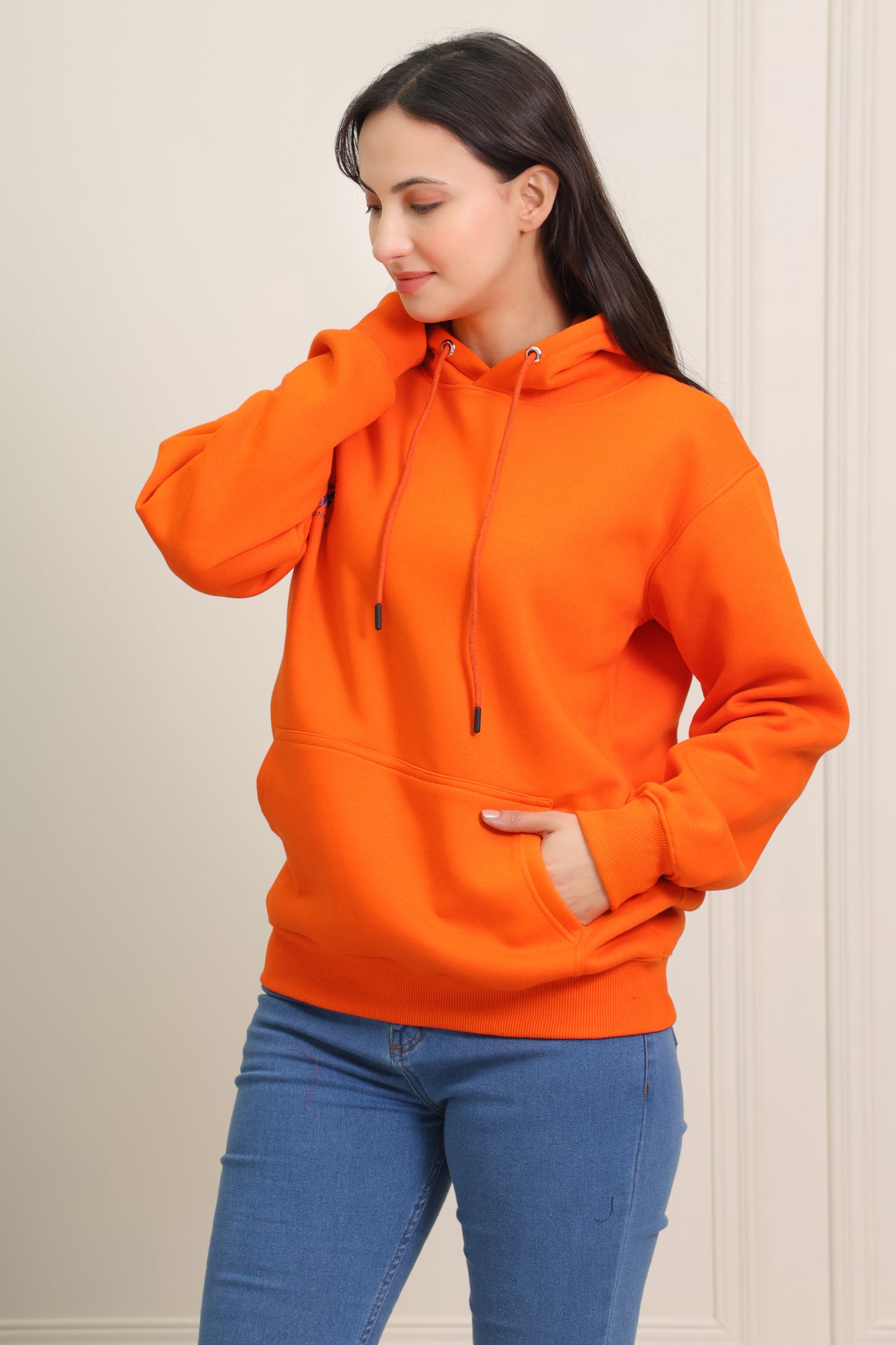 Bunny Orange Hoodie