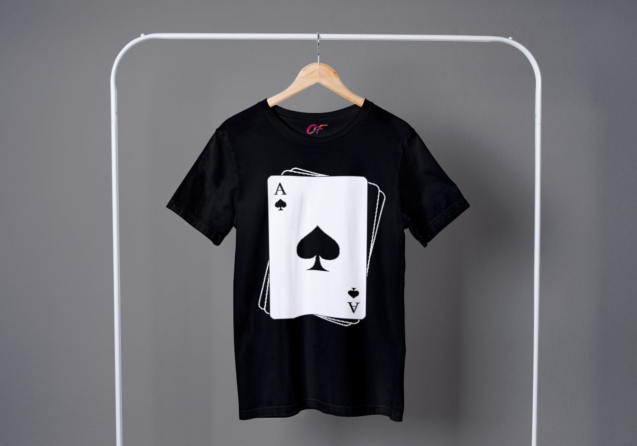 Ace of Spades Tee Black